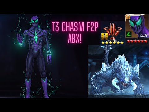 A T3 CHASM F2P ABX VIDEO BECAUSE HE LOOKED TOO COOL TO SKIP - Marvel Future Fight