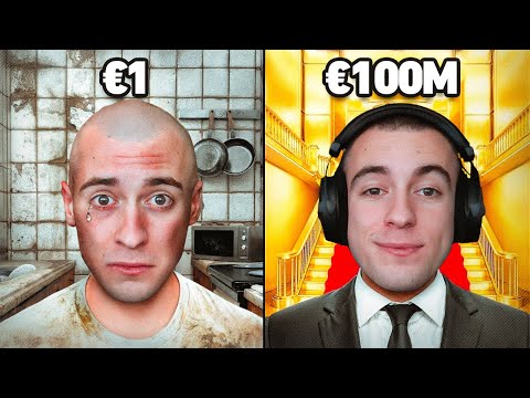 REAGISCO a CASA da 1€ vs 100,000,000€ di MRBEAST!!