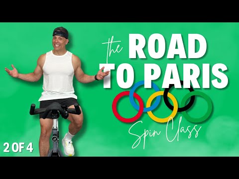 Olympic Series Spin Class | The Road to Paris "The Marathon" 2 of 4 | 60 min