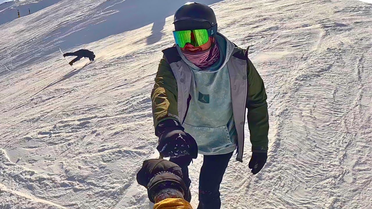 Embark on a snowboarding adventure exploring the Coronet Peak