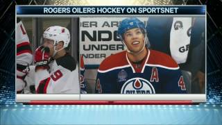 Oilers & fans pay tribute to Hall in return as a Devil