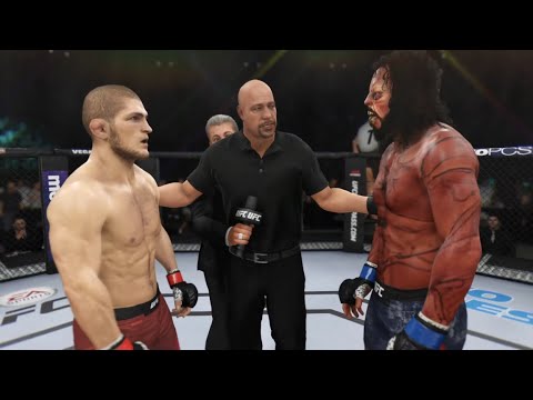 Khabib vs. Skin Hunter (EA Sports UFC 3) ☝️🦅
