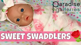 🌹Paradise Galleries Rose Petal Doll! 🎁Unboxing, Changing, Feeding + Nap In The Stroller With Skye!