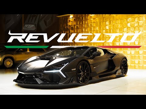 Lamborghini Revuelto "Initiate" V12 Mansory - A Batmobile Worthy of Bruce Wayne | 4K Cinematic
