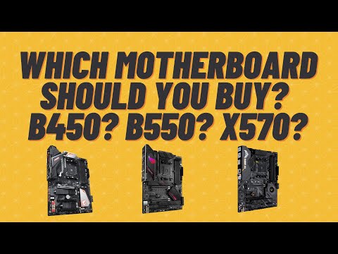 Which Motherboard Should You Buy B450 or B550 or X570