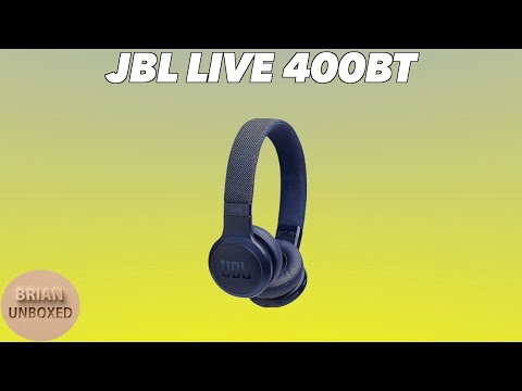 External Review Video dRxJJlXljUw for JBL LIVE 400BT On-Ear Wireless Headphones