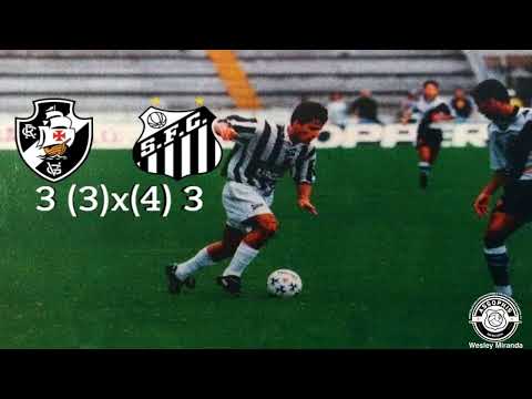 Vasco 3 (3) x 3 (4) Santos - 25/01/1997 - Torneio Rio-SP 97
