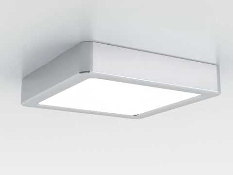 Eglo 900649 Aufbauleuchte FUEVA 5 Stahl chrom LED 11W 3000K L:16cm B:16cm H:2.8cm