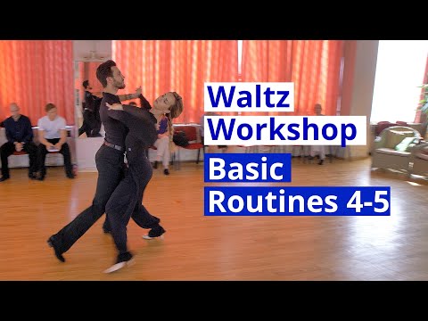 Waltz Basic Routines Workshop 4 - 5 | demo by Edgars Linis - Eliza Ancane
