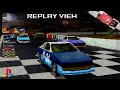 Replay View Destruction Derby Stock Car Racing Rookie Crossover PlayStation PS1 PSX HD
