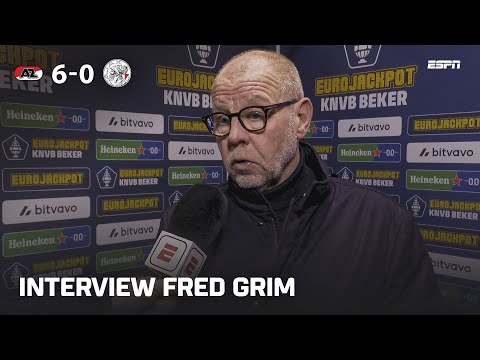 🫣 Fred GRIM: "Wij SCHAMEN ONS KAPOT voor deze uitslag" | Interview