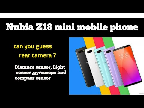 Dual camera with 24 megapixel ||Nubia Z18 mini mobile phone || 6 GB variant features with two ROM ||