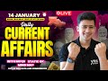 14 JANUARY 2026 Daily Current Affairs For Bank Insurance SSC Exams Kush Pandey
