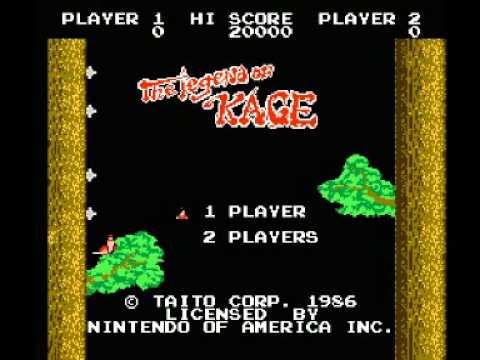legend of kage nes play