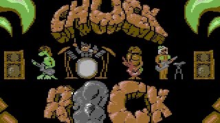 REVIEW OF CHUCK ROCK (COMMODORE 64, CORE DESIGN, 1992)