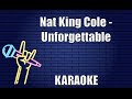 Nat King Cole - Unforgettable (Karaoke)