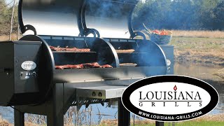 Louisiana Grills Wood Pellet Grill Feature Video