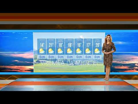 Rubrica Meteo TVR1 - 1 noiembrie, ora 14:00