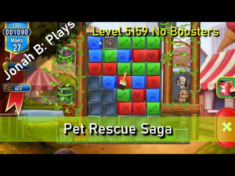 Pet Rescue Saga Level 5159 No Boosters