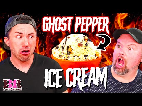 Trying the World's Hottest Ghost Pepper Ice Cream
