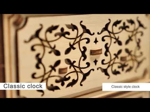 Wood Trick Classic Clock 3D puzzle Mechanical Wooden Model KIT