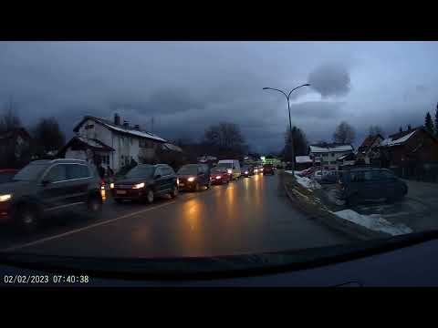 MURNAU AM STAFFELSEE #fahren #driving #bavaria #murnau  Murnau - Garmisch  1/5