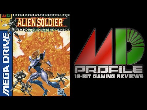 Alien Soldier Review (Mega Drive) + Tutorial Feat. Shock Dingo — MDP