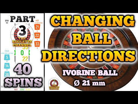 40 Roulette Wheel Spins - Both Directions - White Scoreboard - Part 3 of 5