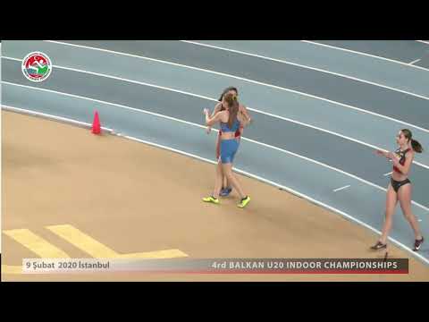 60m prepone [Ž] - Prvenstvo Balkana u dvorani za juniore i juniorke 2020