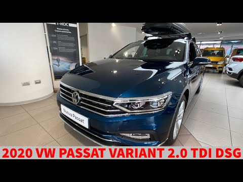 2020 Volkswagen Passat Variant 2.0 TDI DSG - 150 HP - Blue