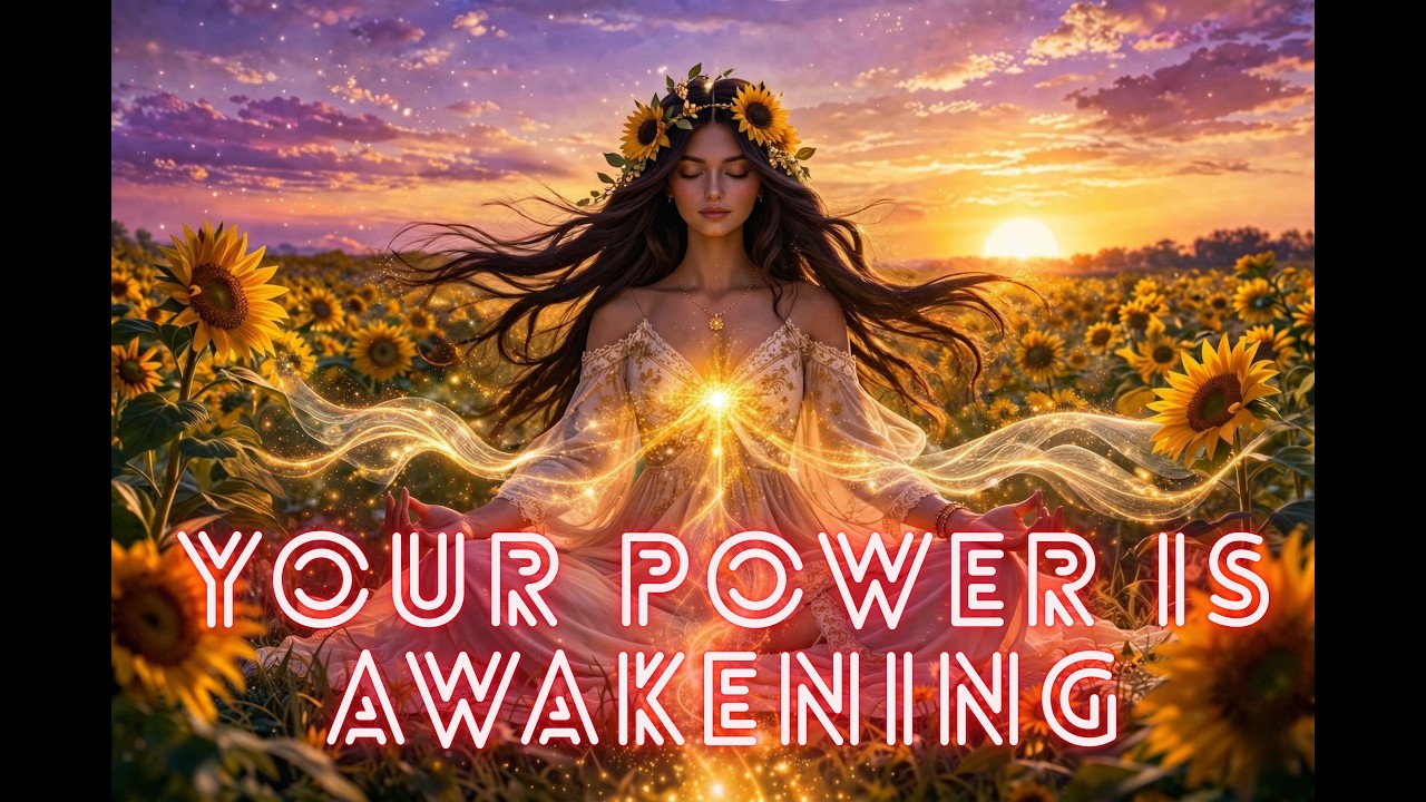 🌻 YOUR INNER POWER IS BLOOMING… THE GODDESS WITHIN YOU IS AWAKENING | 432Hz