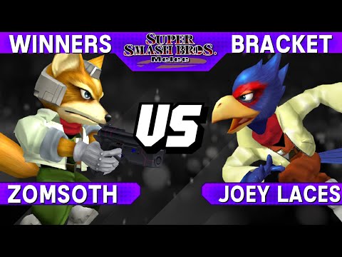 Smash Melee - Zomsoth (Fox) vs Joey Laces (Falco) - S@LT 210 Winners Bracket