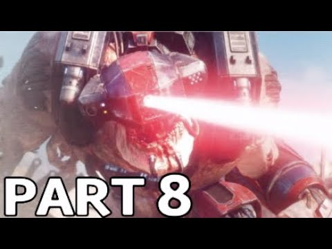 RAGE 2 Walkthrough Gameplay Part 8 - CYBER CRUSHER BOSS FIGHT