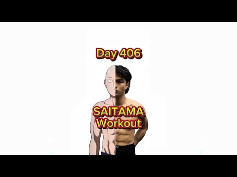 Day 406 Saitama Workout Challenge #onepunchman 