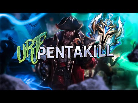 CHALLENGER GP GETS GP IN URF! (PART 2 PENTAKILL 100% CRIT)