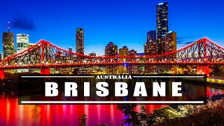 Brisbane | City in Australia | Queensland |  Bridge in Brisbane QLD | Brisbane River | Drone View...
