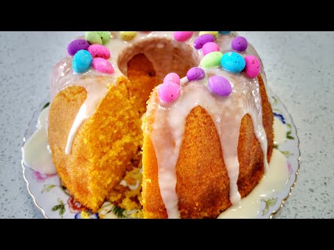 Light and fluffy Orange Cake. #orangecake #cake