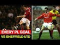 EVERY Premier League Goal vs Sheffield United | Manchester United