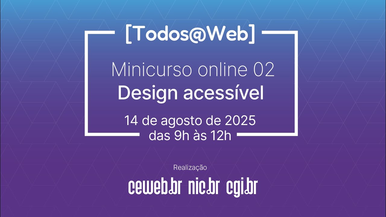 Todos na Web: Design acessível