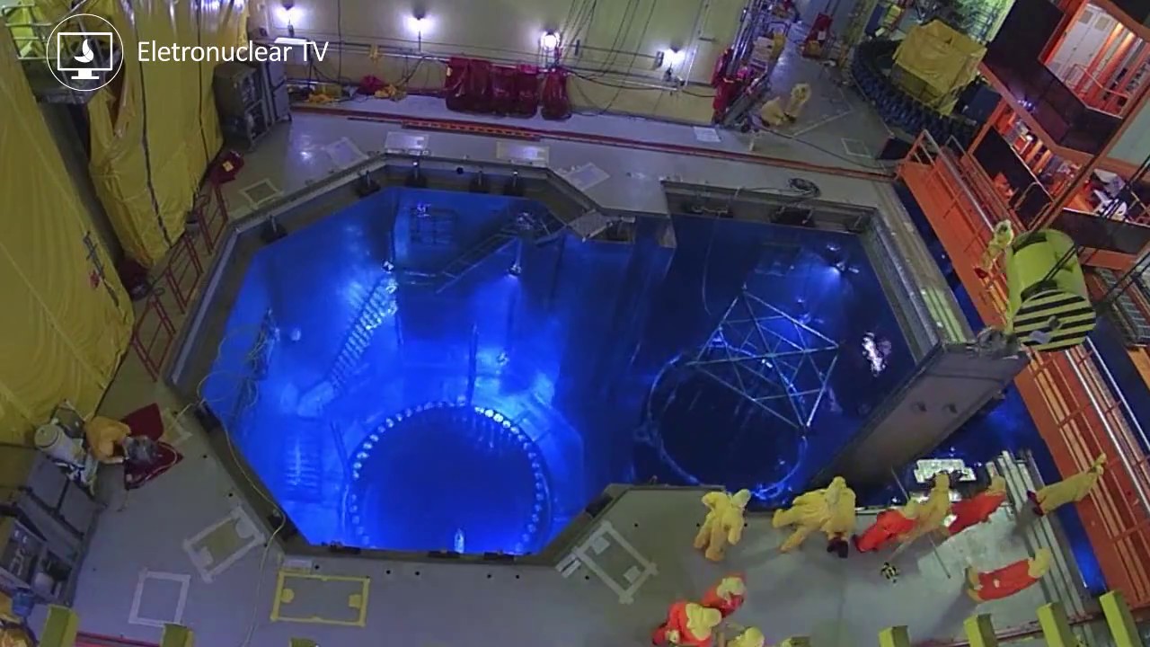 Recarga de combustível em Angra 2