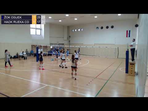 15.1.2021., PH JUNIORKE, GRUPA B, ŽOK OSIJEK - HAOK RIJEKA CO