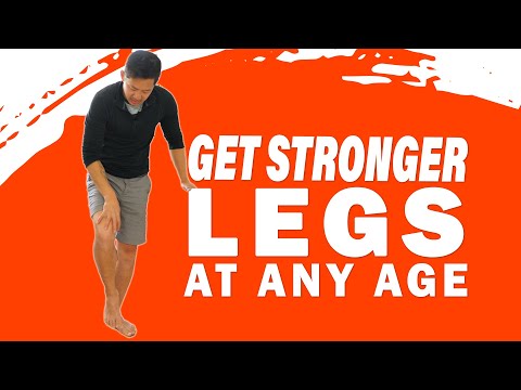 Leg Strengthening Workout for Beginners and Seniors