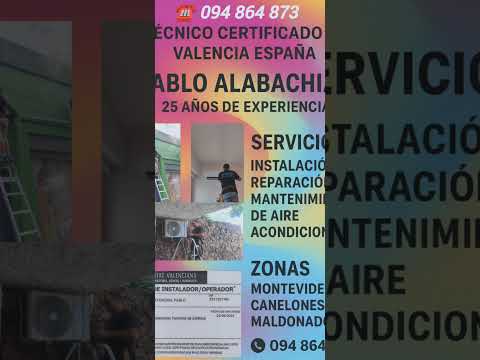 Instalador Aire Acondicionado Punta del Este 094864873 venta, Service, Punta del Este