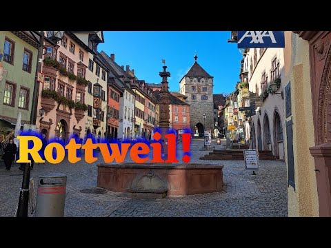 Rottweil! Ich besuche die älteste Stadt in Baden-Württemberg! 🤩👍🕍