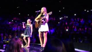 Lennon and Maisy, Boom Clap, Cover @ We Day MN
