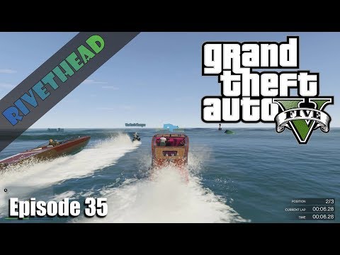 GTA V- E35 - "Boat vs Jet Ski"