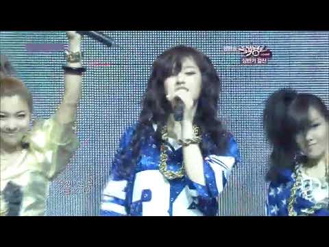 [HD][100625] 4Minute,Kara,T-ara,F(x) - Chitty Chitty Bang Bang(Special Stage)