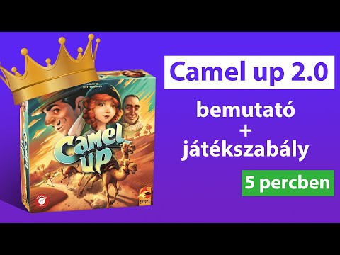 Társasjáték ajánló - Camel up 2.0 - Mindent is