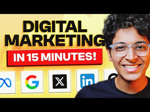 Learn DIGITAL MARKETING in 2024 From Scratch [No Experience Needed] | Digital Marketing Course