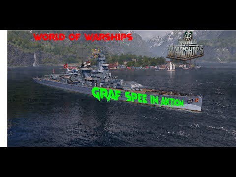 Graf Spee als Einzelkämpfer unterwegs !!!! (AUA) #046 in World of Warships Deutsch
